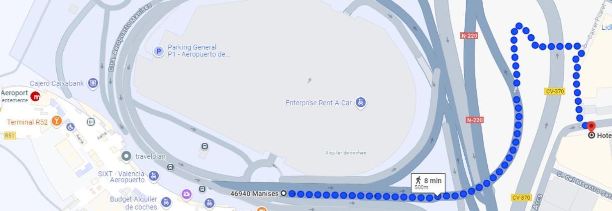 Hotel Aviacion 马尼塞斯 外观 照片